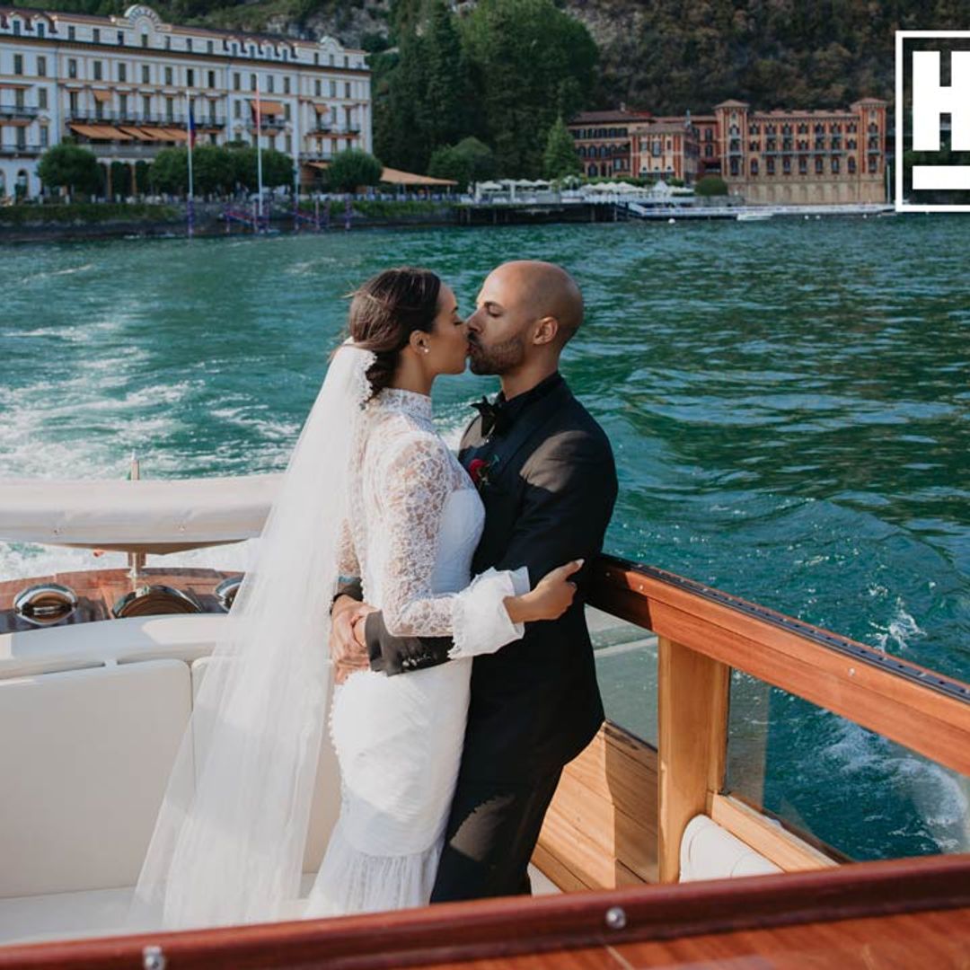 Inside Rochelle and Marvin Humes' breathtaking lakeside wedding – all the photos