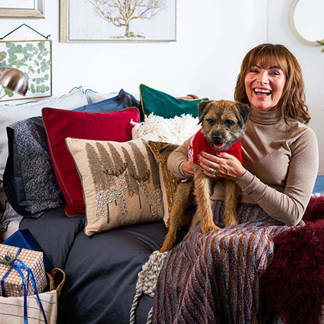 Lorraine Kelly reveals her festive home makeover to HELLO! – see the photos