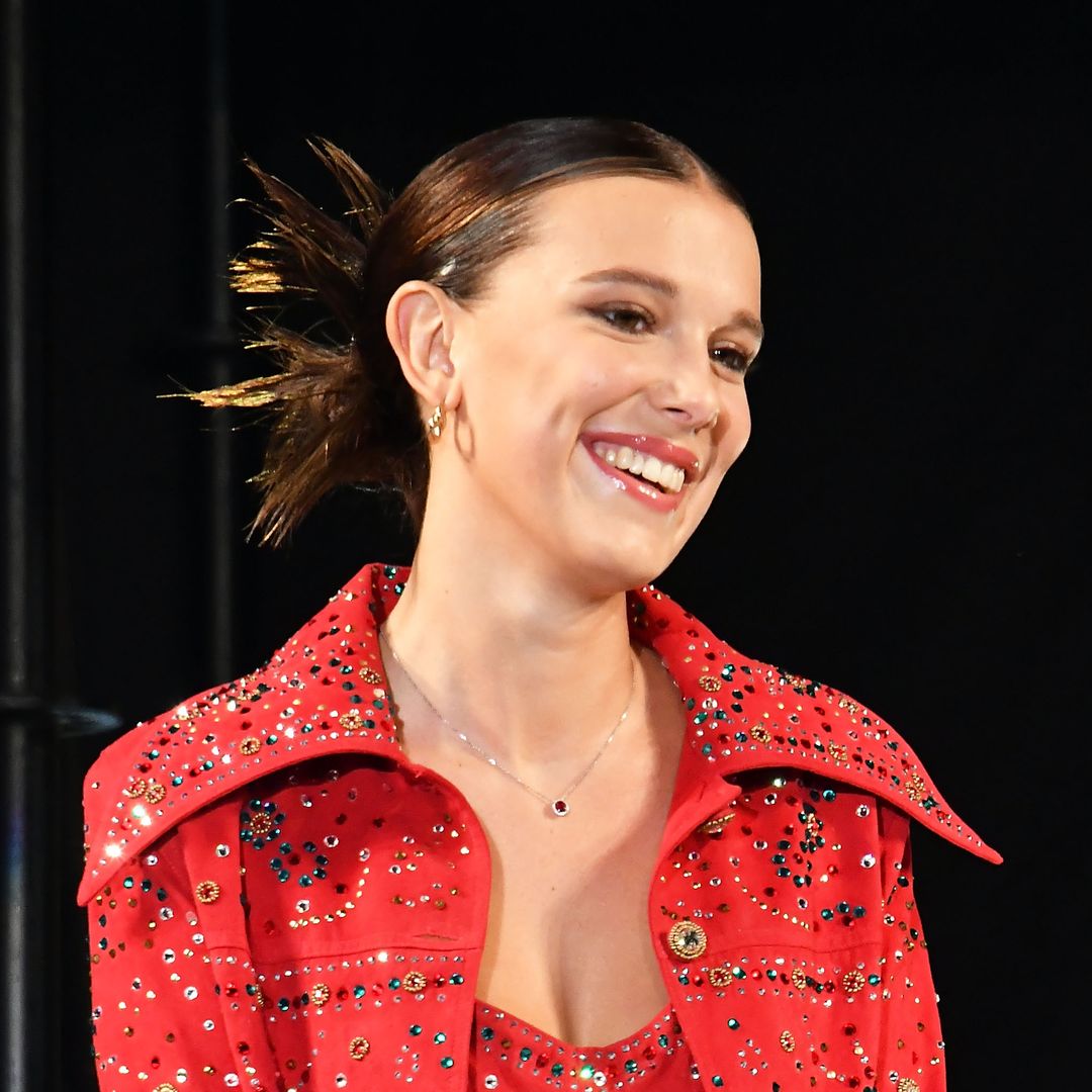 Millie Bobby Brown just jumped on the oversized glasses trend