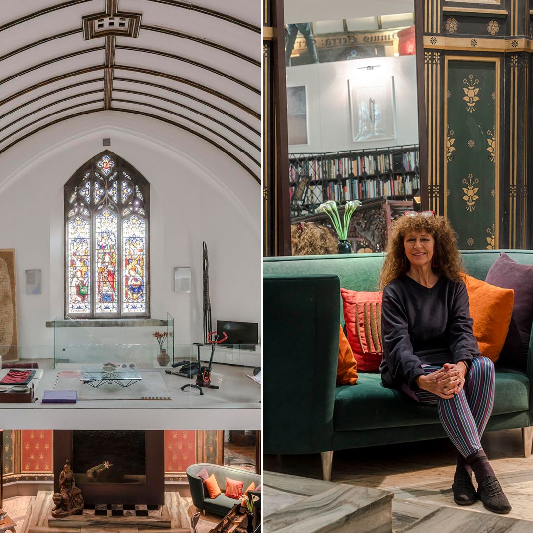 Inside £2.9m converted London chapel for sale on Rightmove that looks like a miniature Saltburn