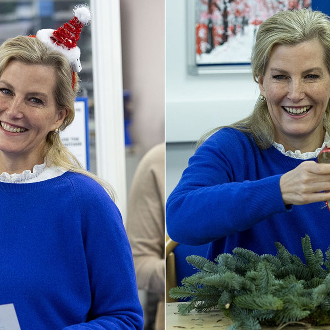 These festive photos of the Countess of Wessex are guaranteed to put you in the Christmas spirit