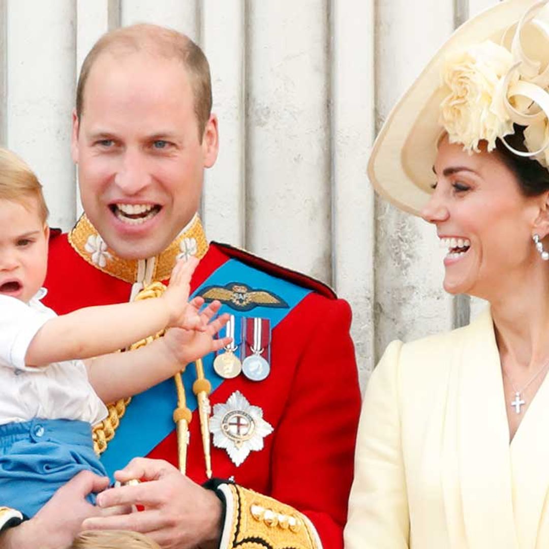 Prince William treats son Louis to a special morning ahead of royal tour with Kate
