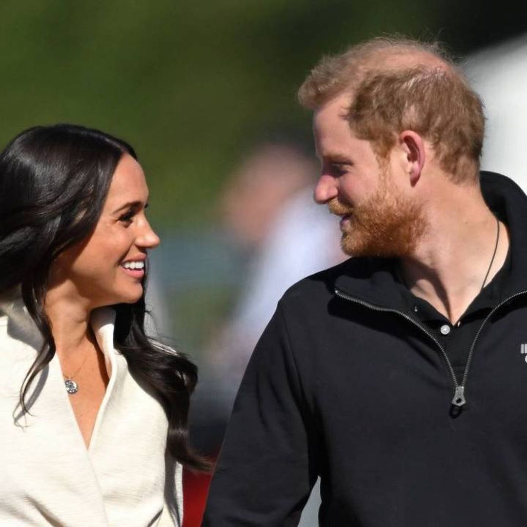 Meghan Markle rocks summer shorts to support Prince Harry – see the unusual item she carried with her