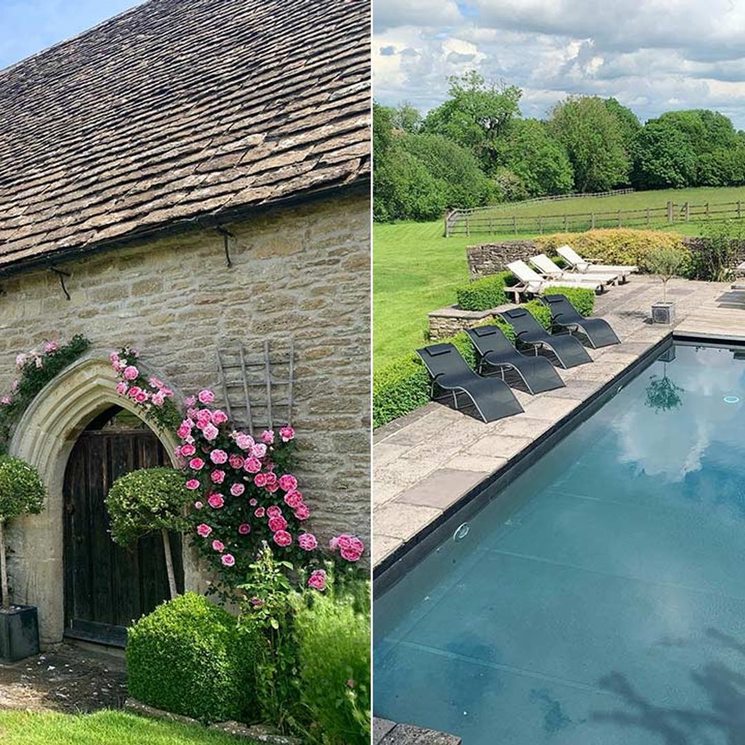 This charming farmhouse with an outdoor pool ticks all the boxes for a summer staycation near Bath