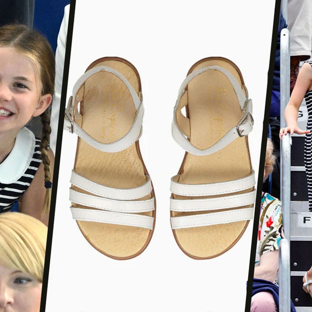Princess Charlotte's cute white sandals - 5 lookalikes to shop for your little girl