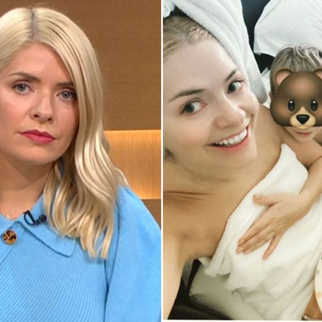 Holly Willoughby shares sentimental post after children's COVID-19 scare