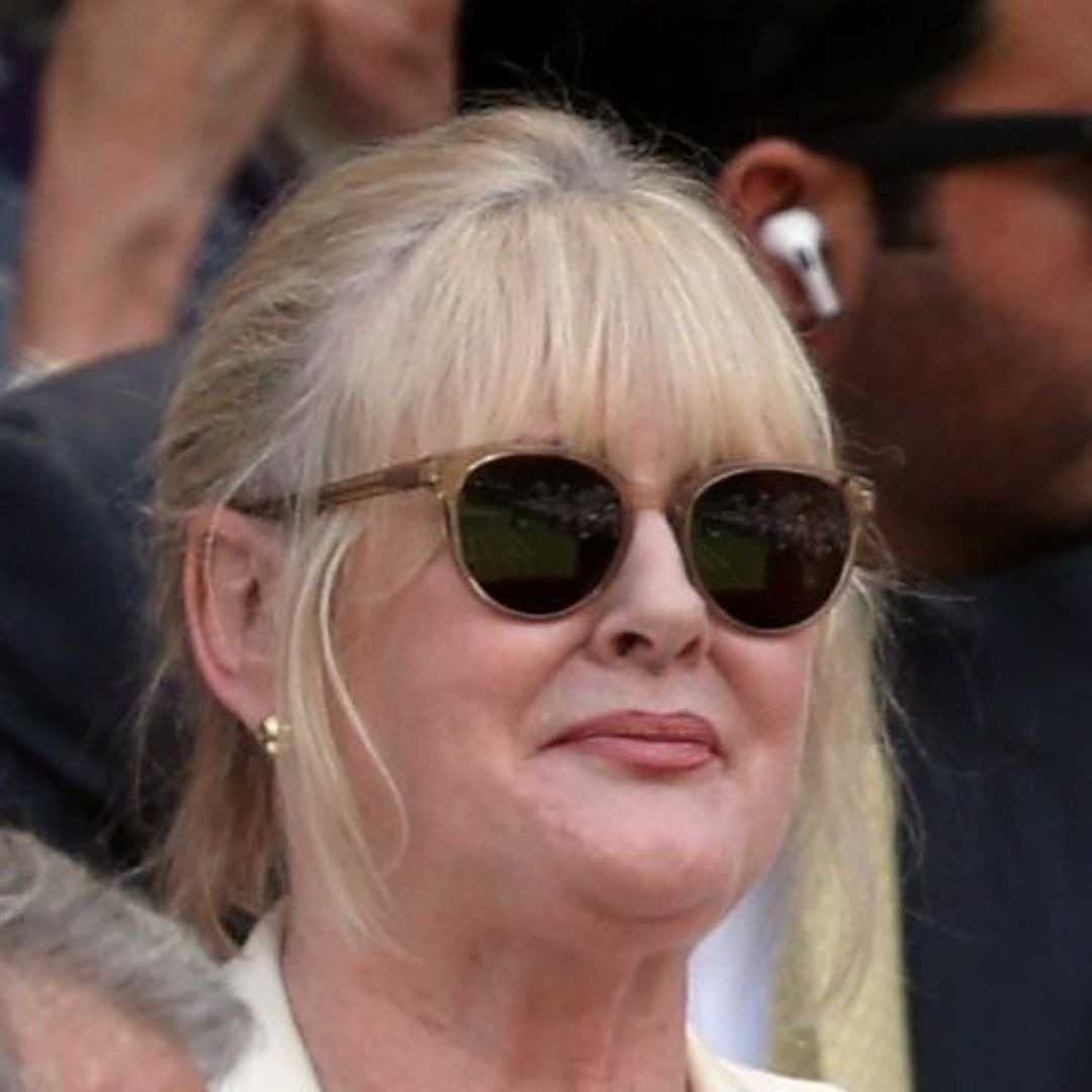 Happy Valley's Sarah Lancashire makes ultra-rare appearance at Wimbledon with husband