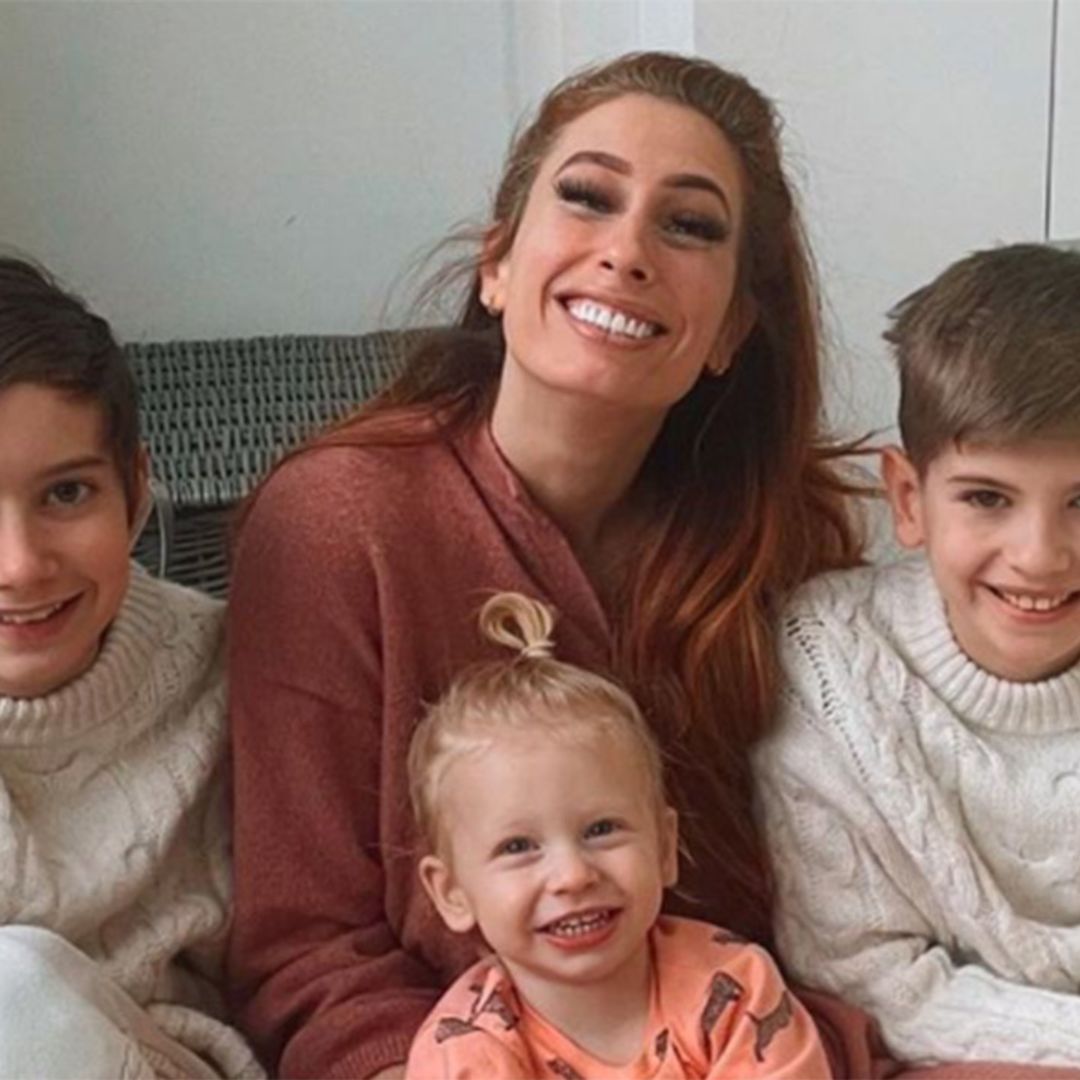 Stacey Solomon surprises fans with her sons' very unusual breakfast