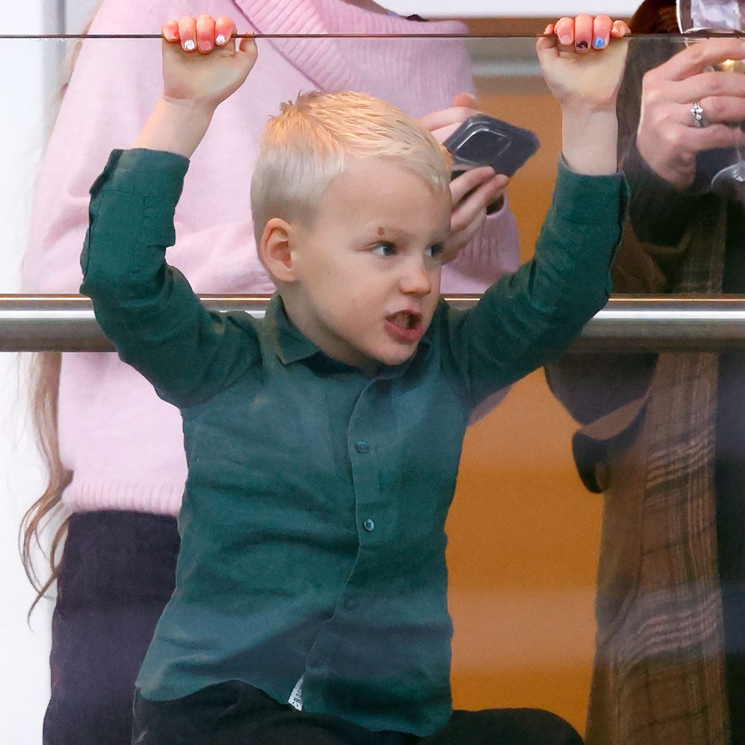 Lucas Tindall is the new Prince Louis in playful new photos from family outing