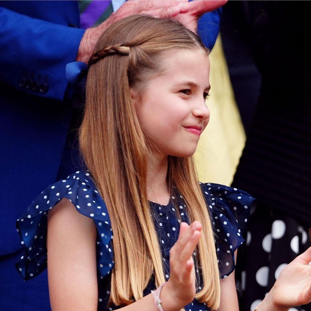 King Charles and Princess Charlotte wear matching friendship bracelets - see photos