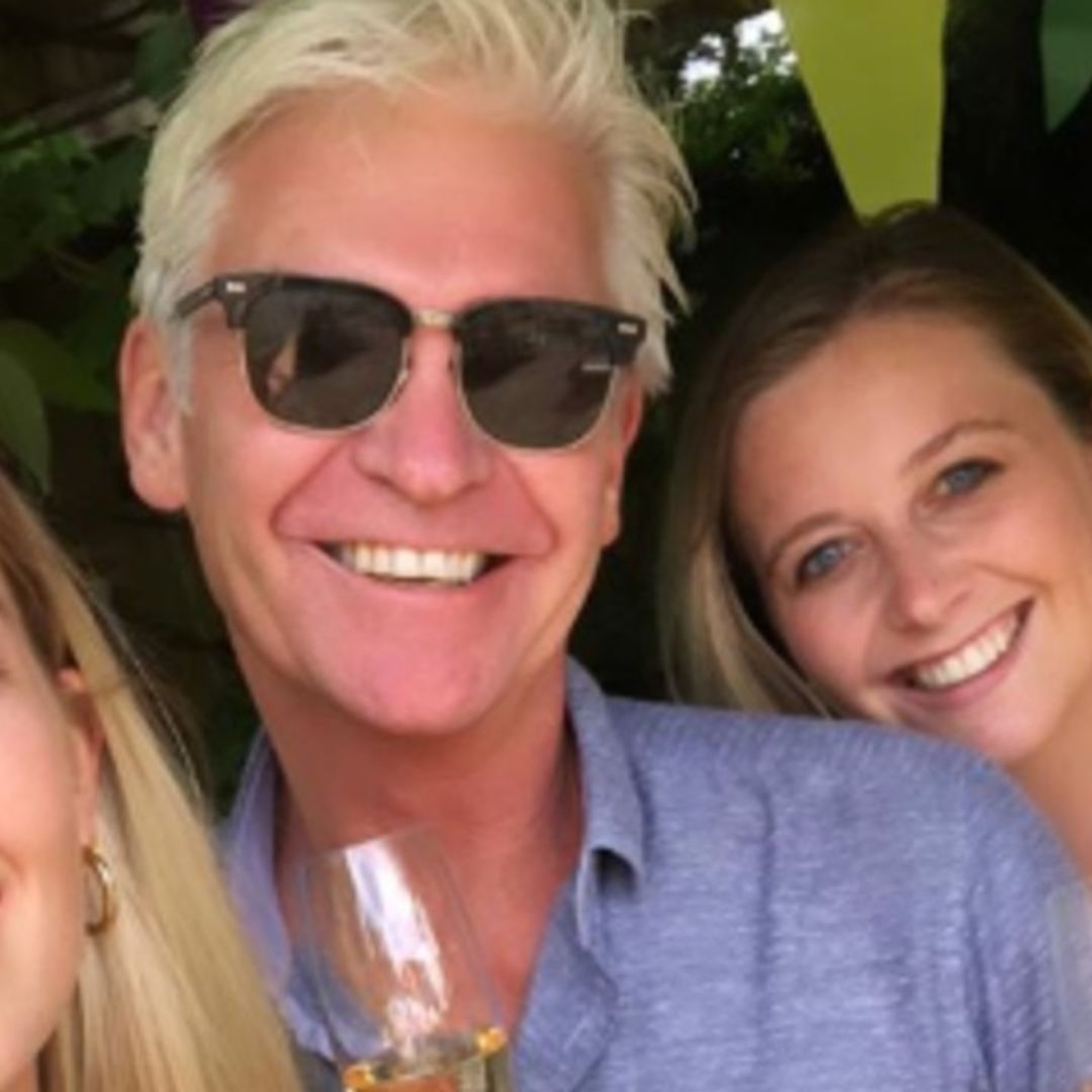 Phillip Schofield shares photo with his daughters and their special treat for him