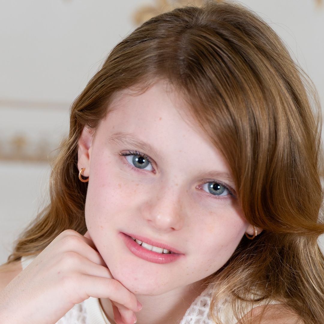 Princess Charlene's daughter Gabriella is a Christmas angel in snowy white dress on 11th birthday