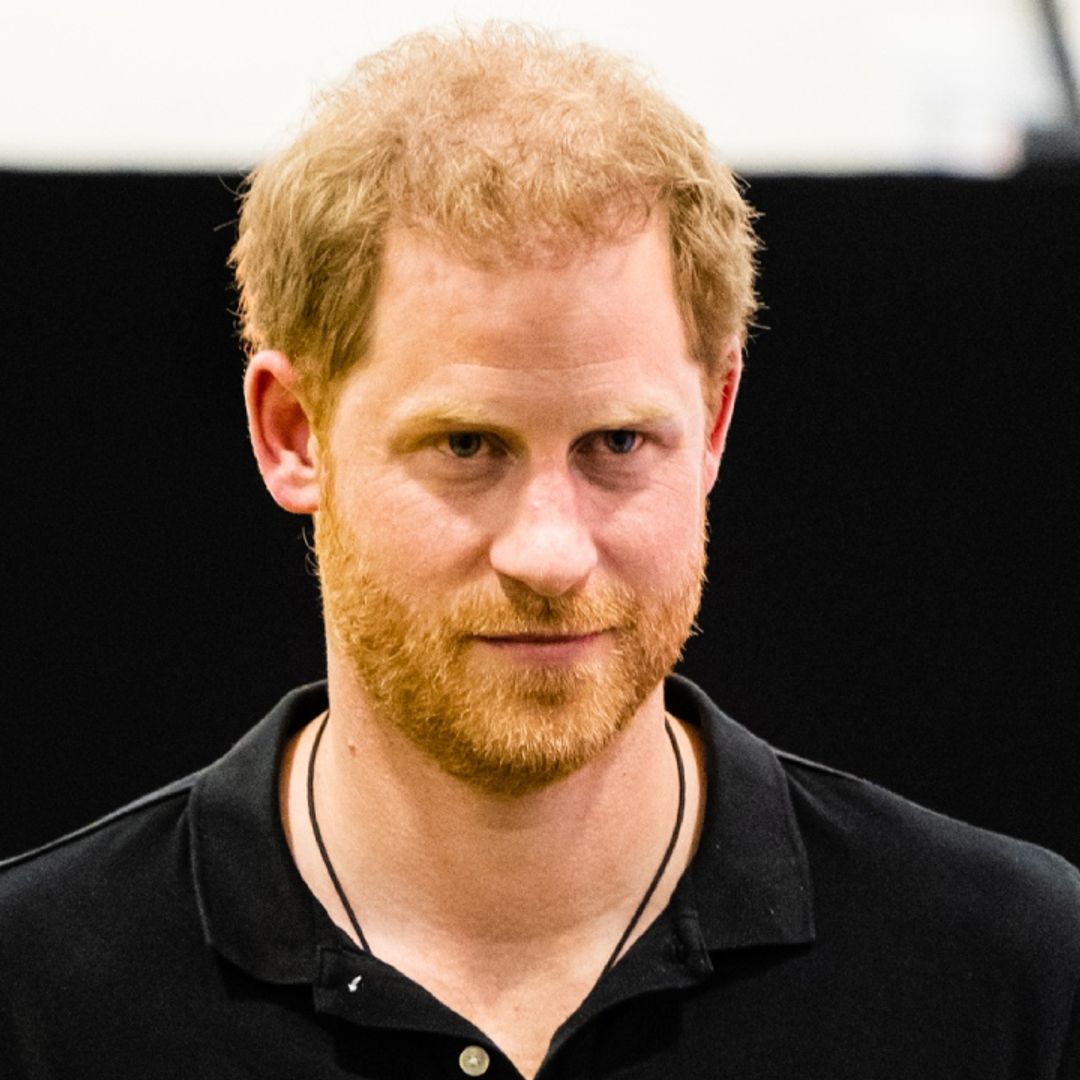 Prince Harry takes part in moving minute of silence at special polo match