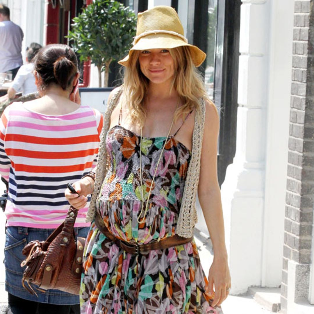 Congratulations for first-time mum Sienna Miller and actor fiancé