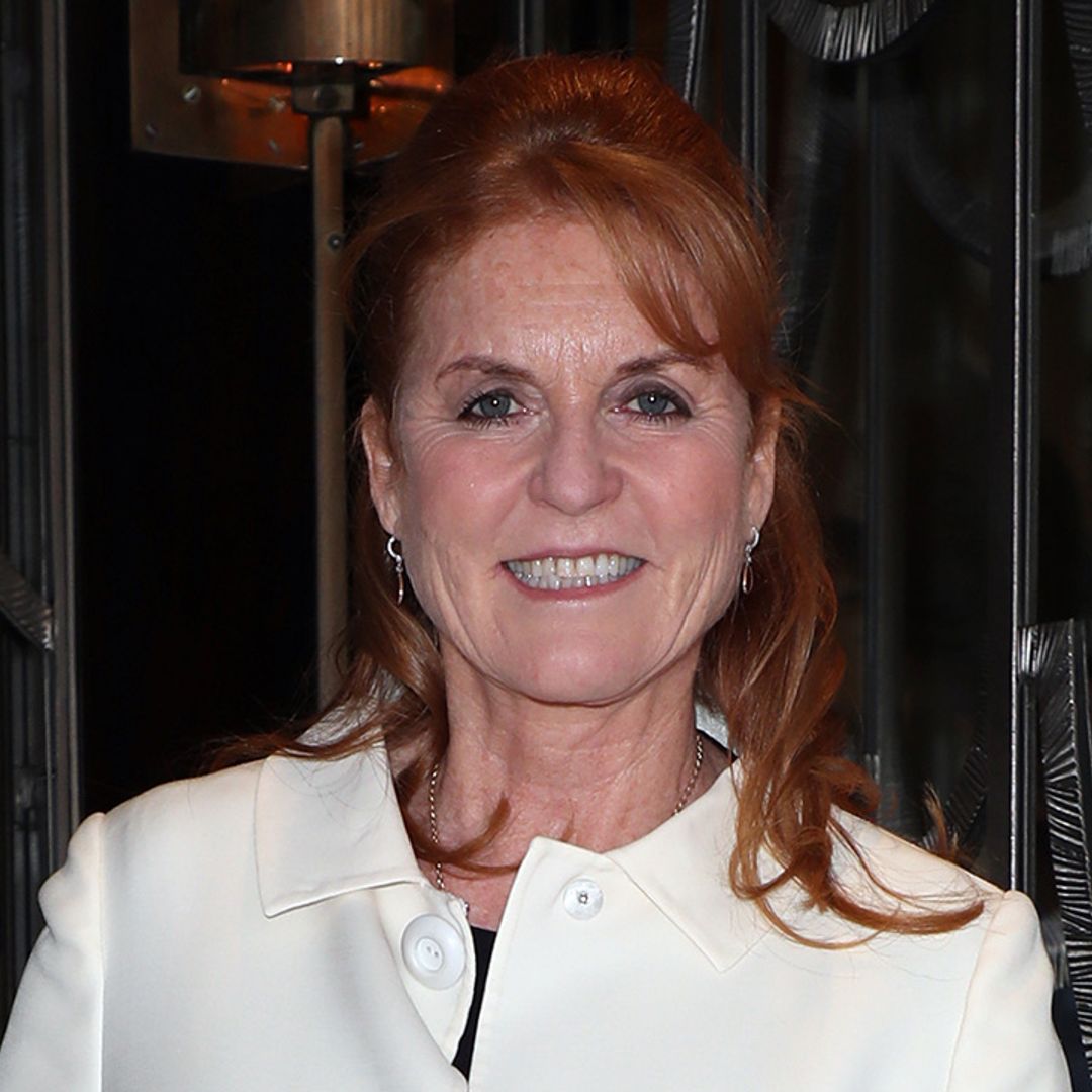 Sarah Ferguson visits Buckingham Palace after Prince Andrew steps down from royal duties