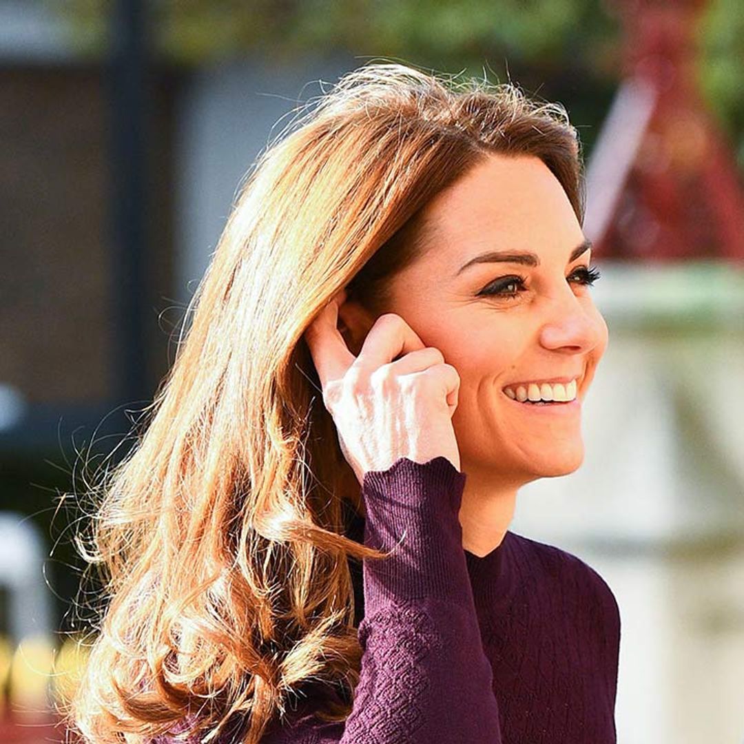 Kate Middleton stuns in Jigsaw culottes during a visit to the Natural History Museum - and they're on sale