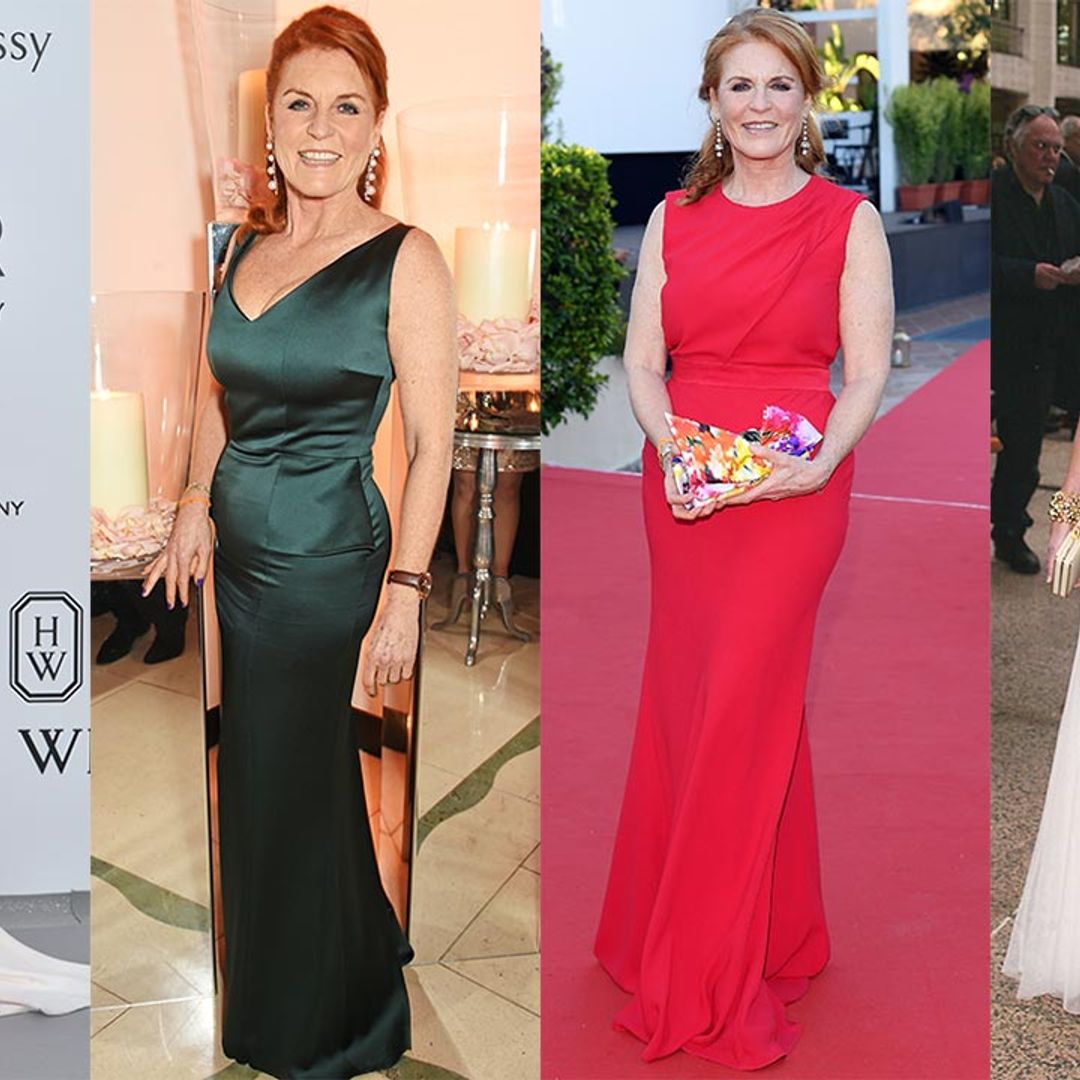 Sarah, the Duchess of York's best ever evening dresses over the years