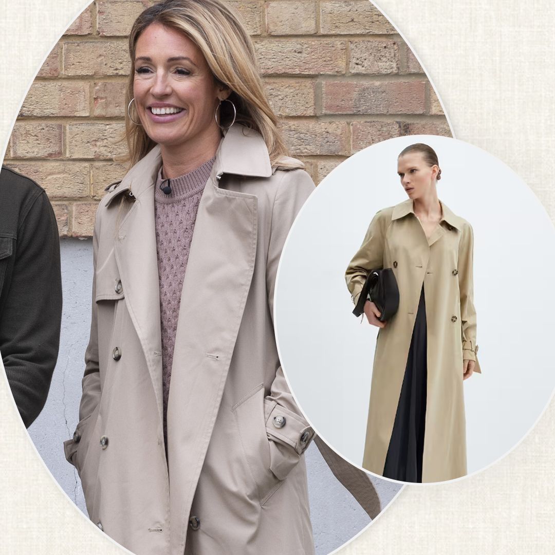 I tracked down Cat Deeley's stylish trench coat and it's a spring must-have