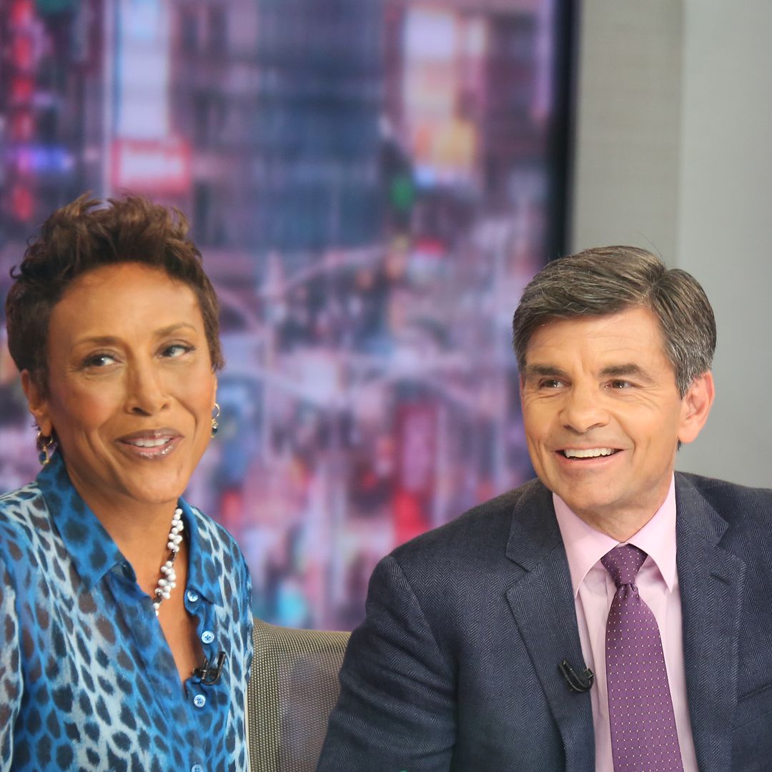 George Stephanopoulos teases GMA co-star Robin Roberts during live show over personal matter
