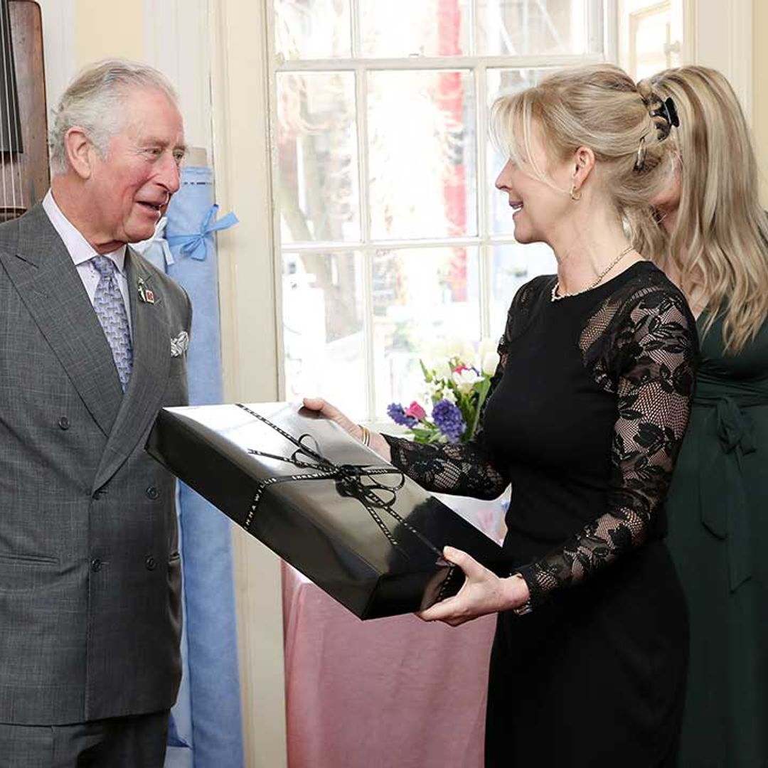 Prince Charles jokes about battle to stay in shape during Gloucestershire visit