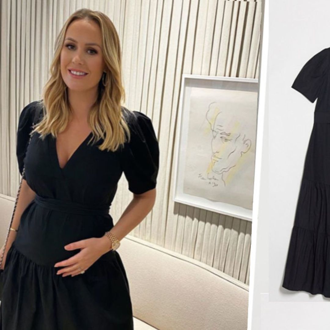 Kate Ferdinand shows off her bump in a perfect summer dress from ASOS
