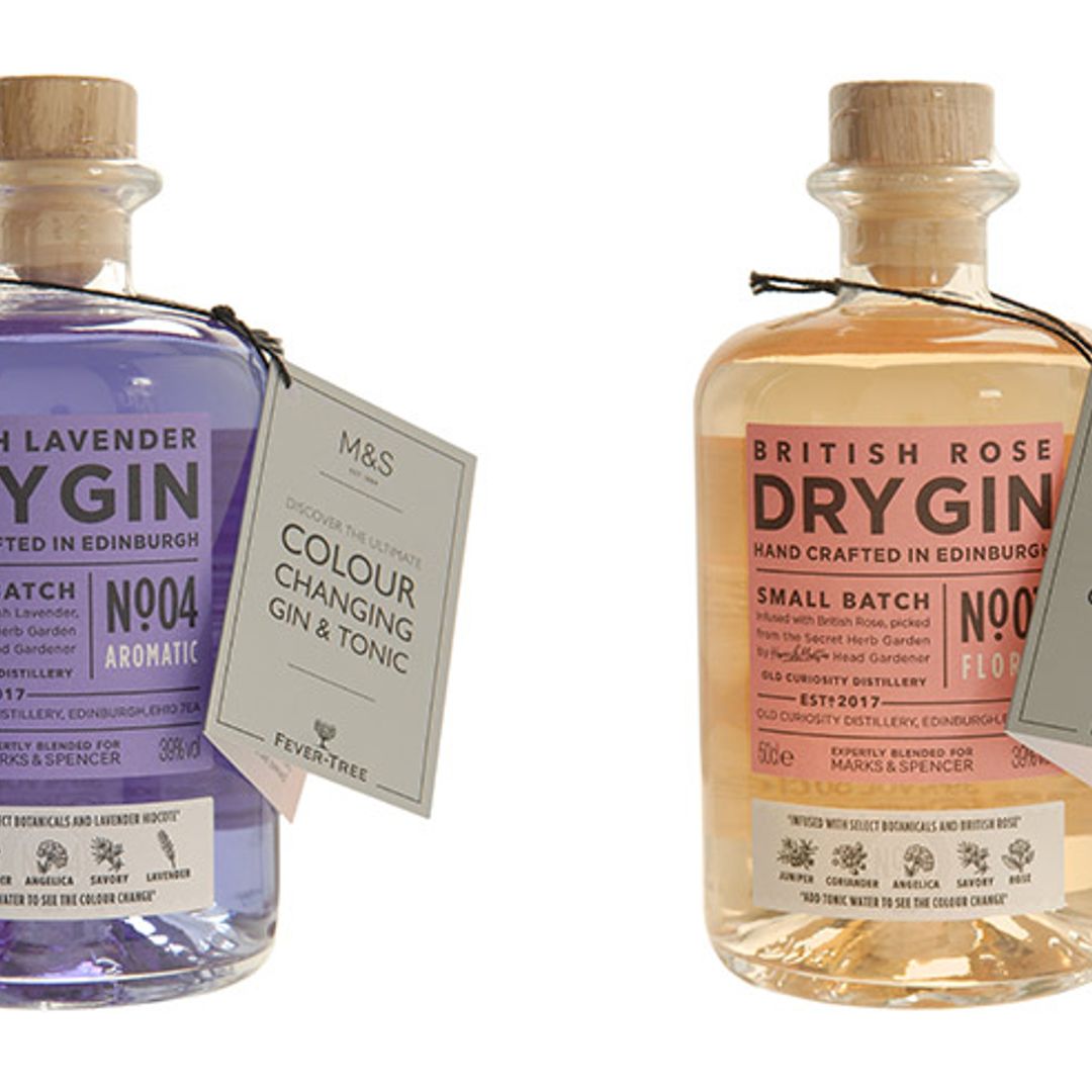 Marks and Spencer has launched colour-changing gin and it is magical!
