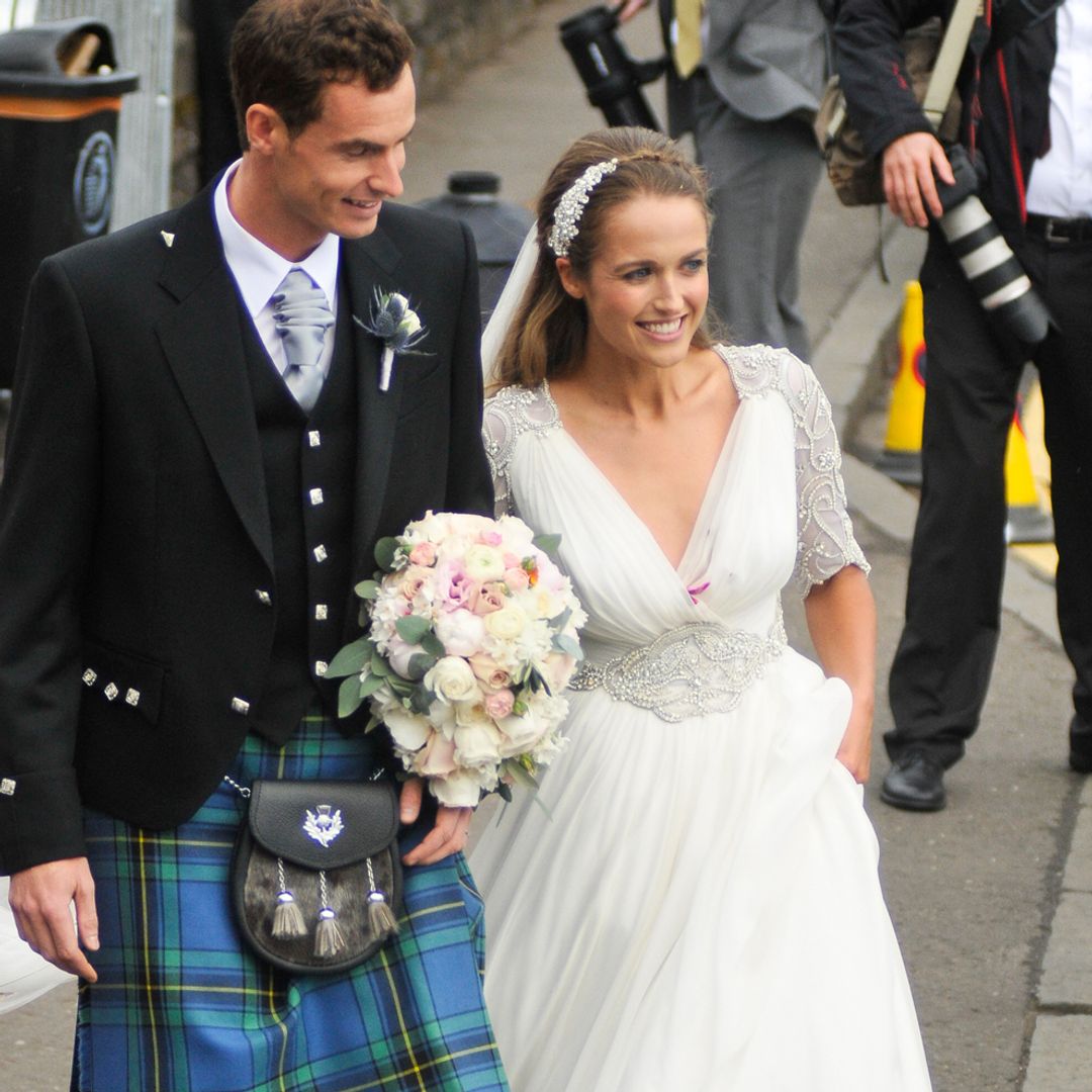10 Wimbledon stars' weddings: Novak Djokovic's pregnant bride, Elina Svitolina's purple jumpsuit & more