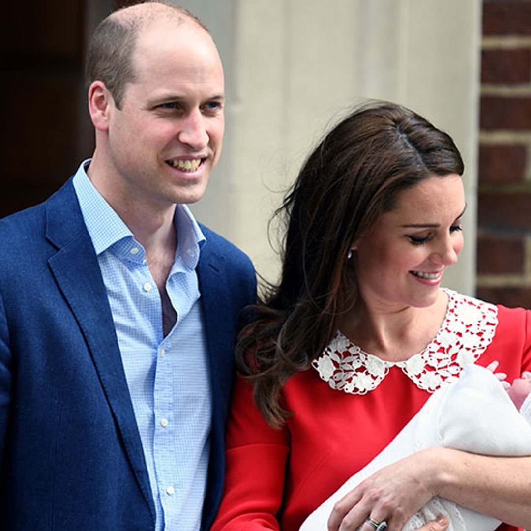 Relive the moment Prince Louis was introduced to the world as he turns one month old