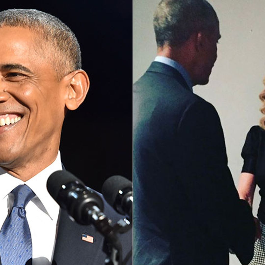 Madonna leads celebrity tributes after Barack Obama delivers emotional farewell speech