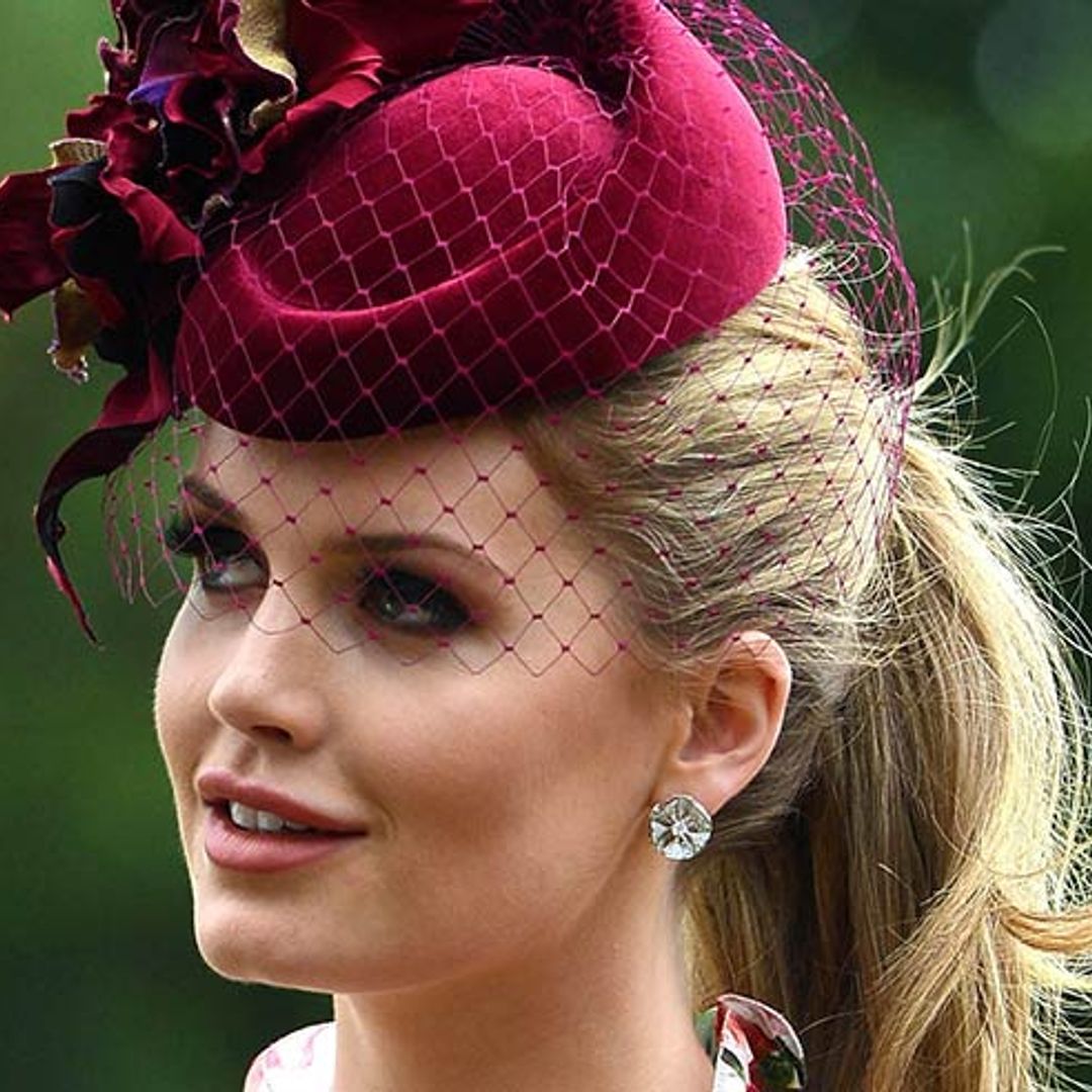 Princess Diana's niece Lady Kitty Spencer wears a peony-printed dress and we can't stop thinking about it