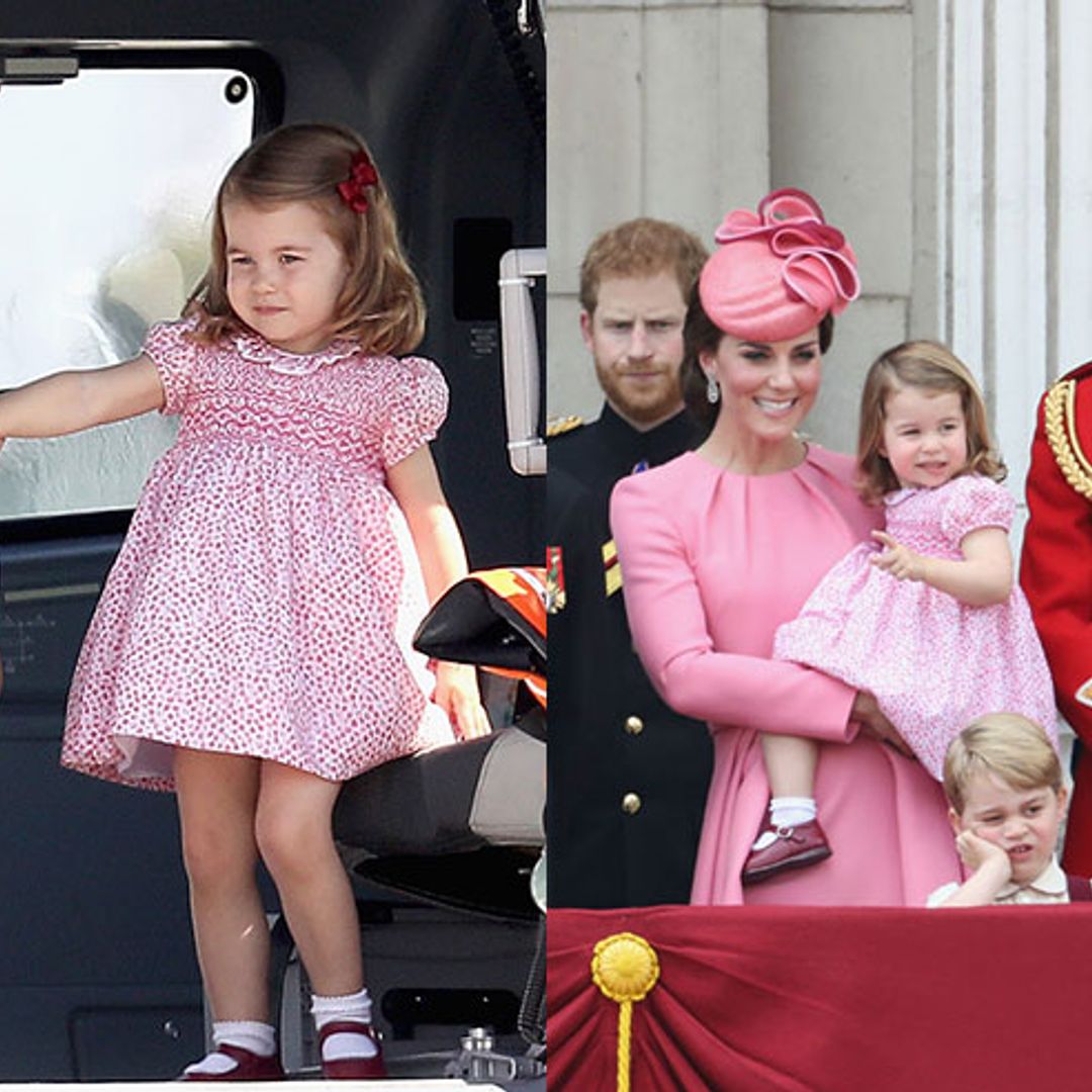 Princess Charlotte follows in Kate’s thrifty footsteps and recycles royal outfit