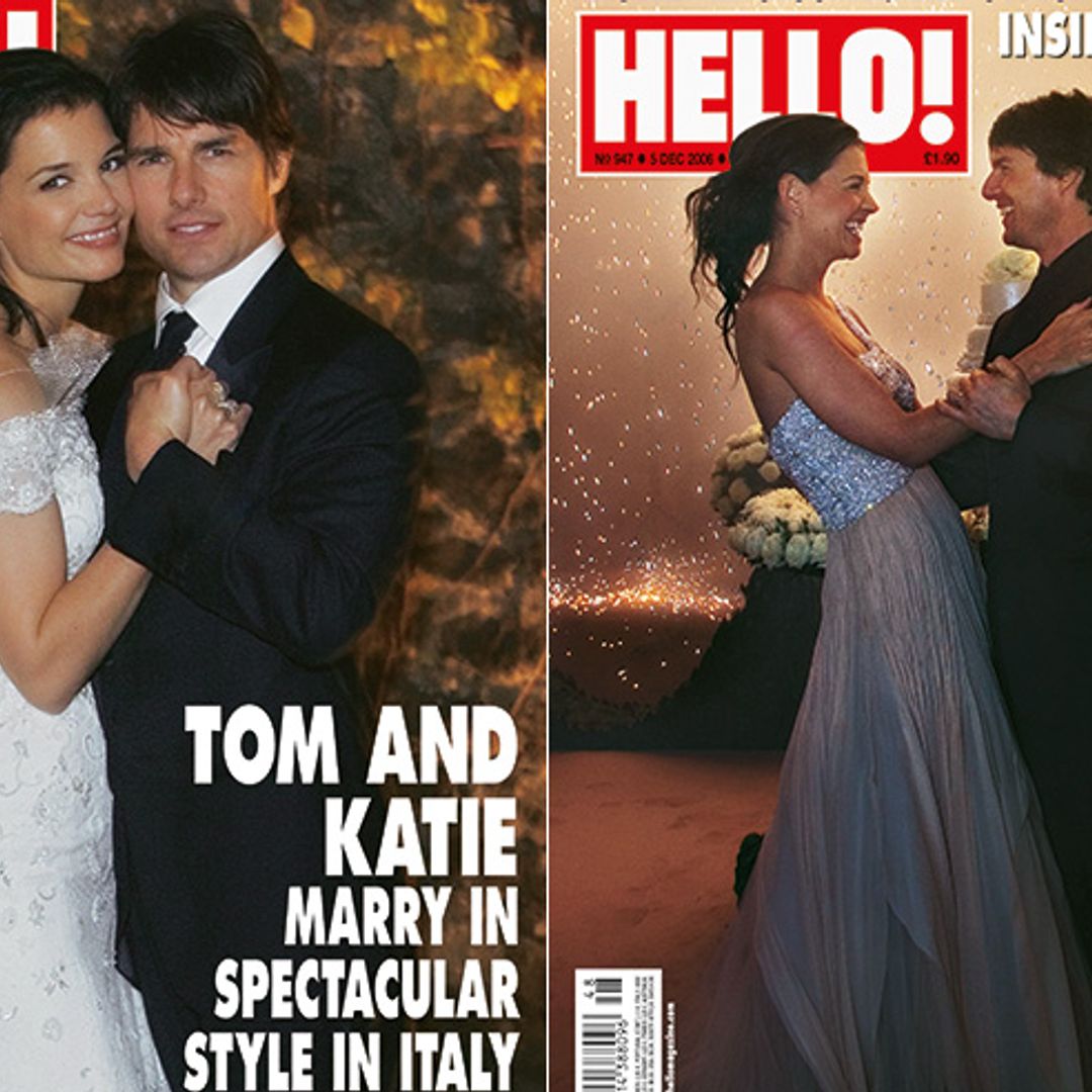 Flashback Friday: the story behind Tom Cruise and Katie Holmes' wedding