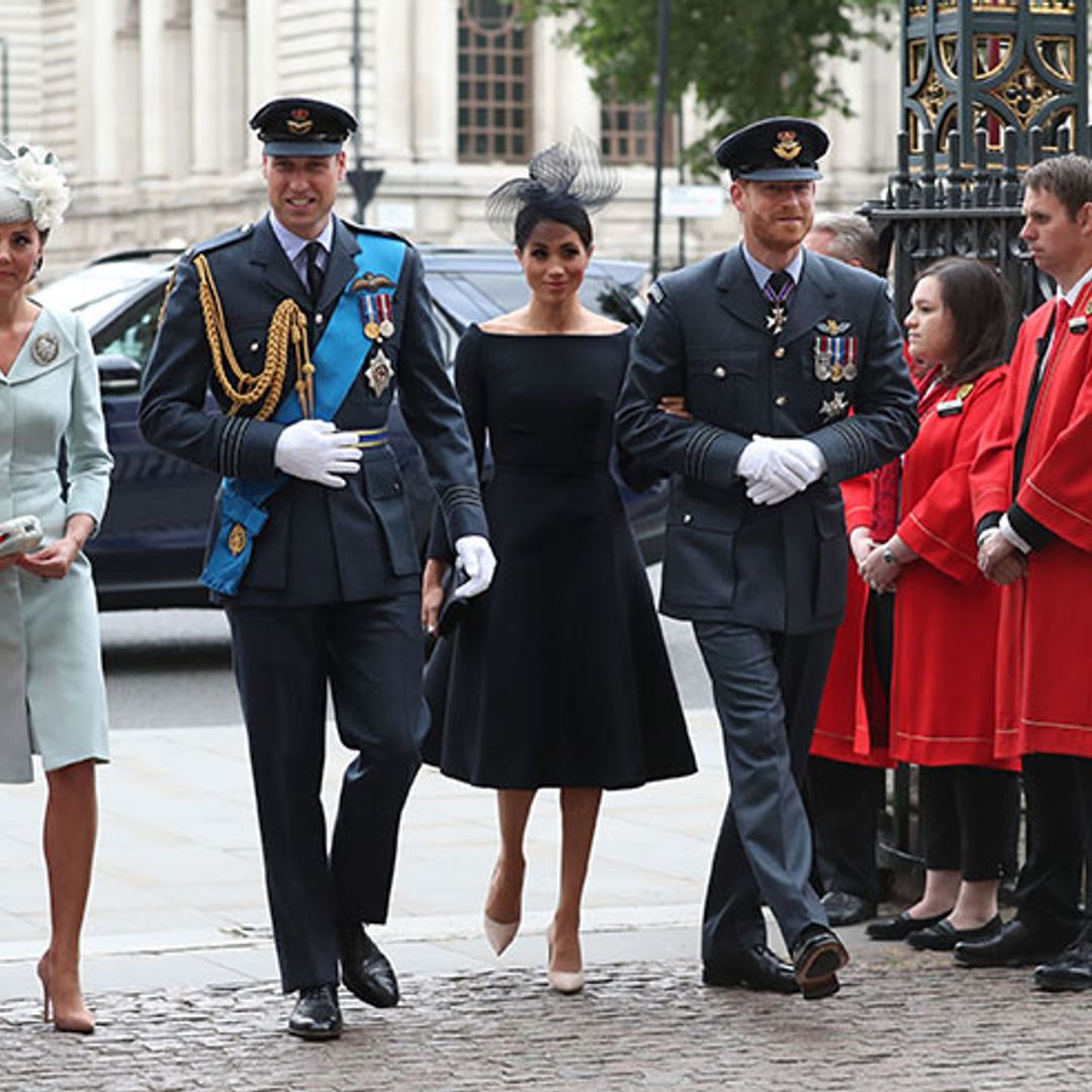 Surprise! Kate Middleton makes appearance with royal family at RAF celebration