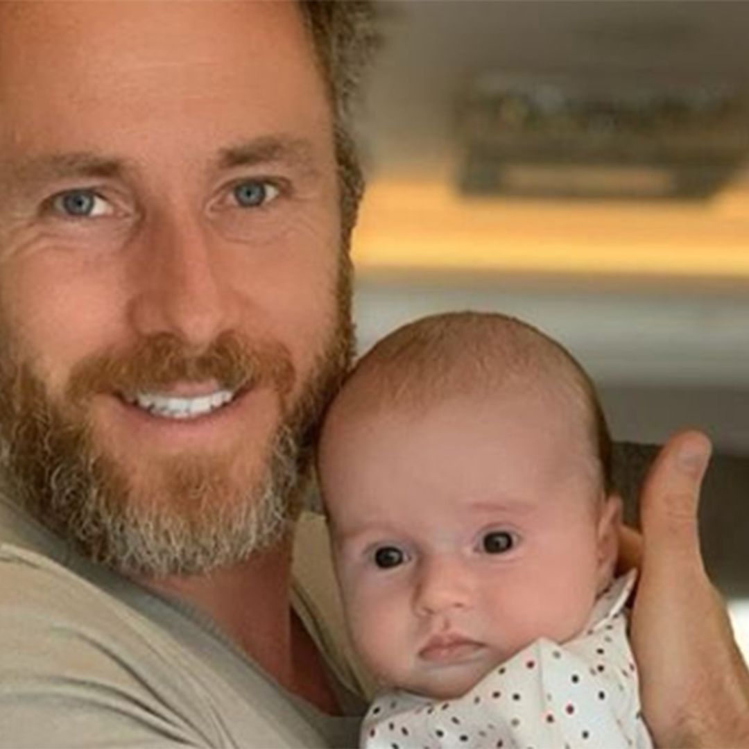 James Jordan shares adorable photo of baby Ella – and fans spot one thing