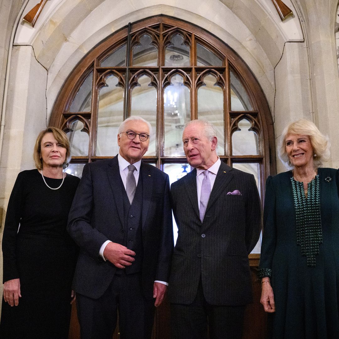 King Charles and Queen Camilla continue state visit as Harry makes unannounced TV appearance 