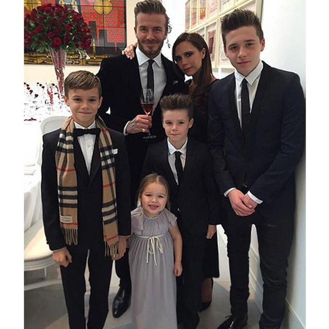 David Beckham responds to claims son Brooklyn only got Burberry job because of his name