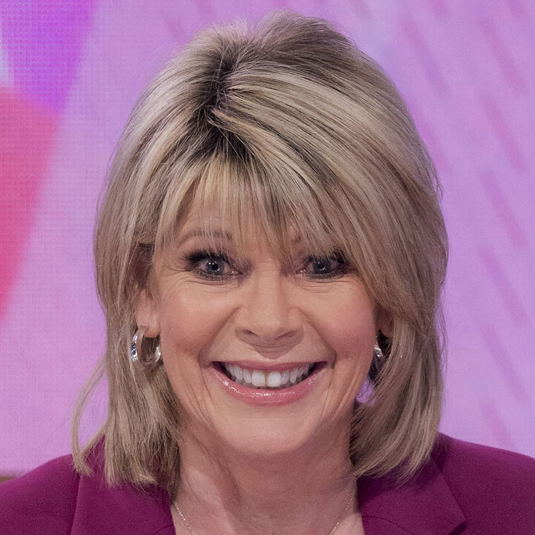 Ruth Langsford lets her hair down as she dances away at Simply Red concert