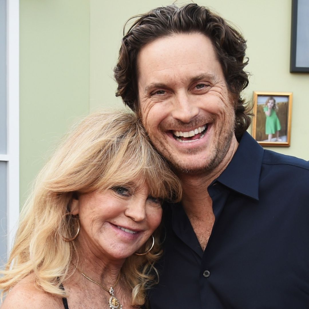 Goldie Hawn shows her joyous support for Oliver Hudson's exciting career move