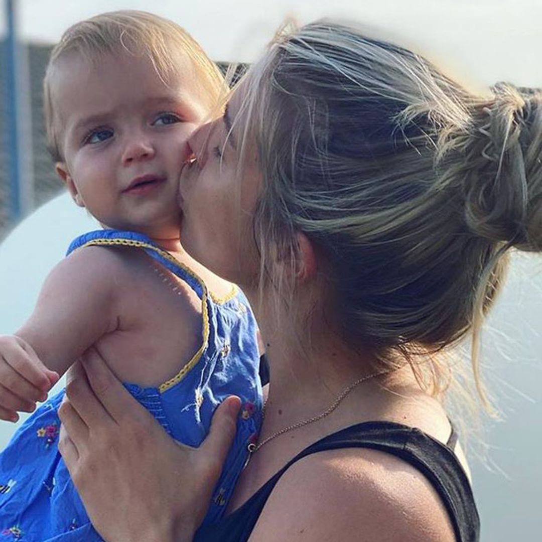 Gemma Atkinson shares huge beauty mishap – and daughter Mia is to blame