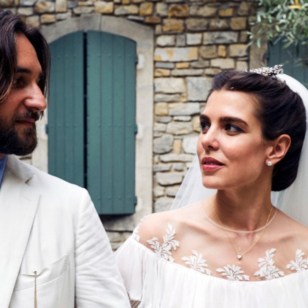 Grace Kelly's granddaughter Charlotte Casiraghi holds second wedding ceremony - see pics