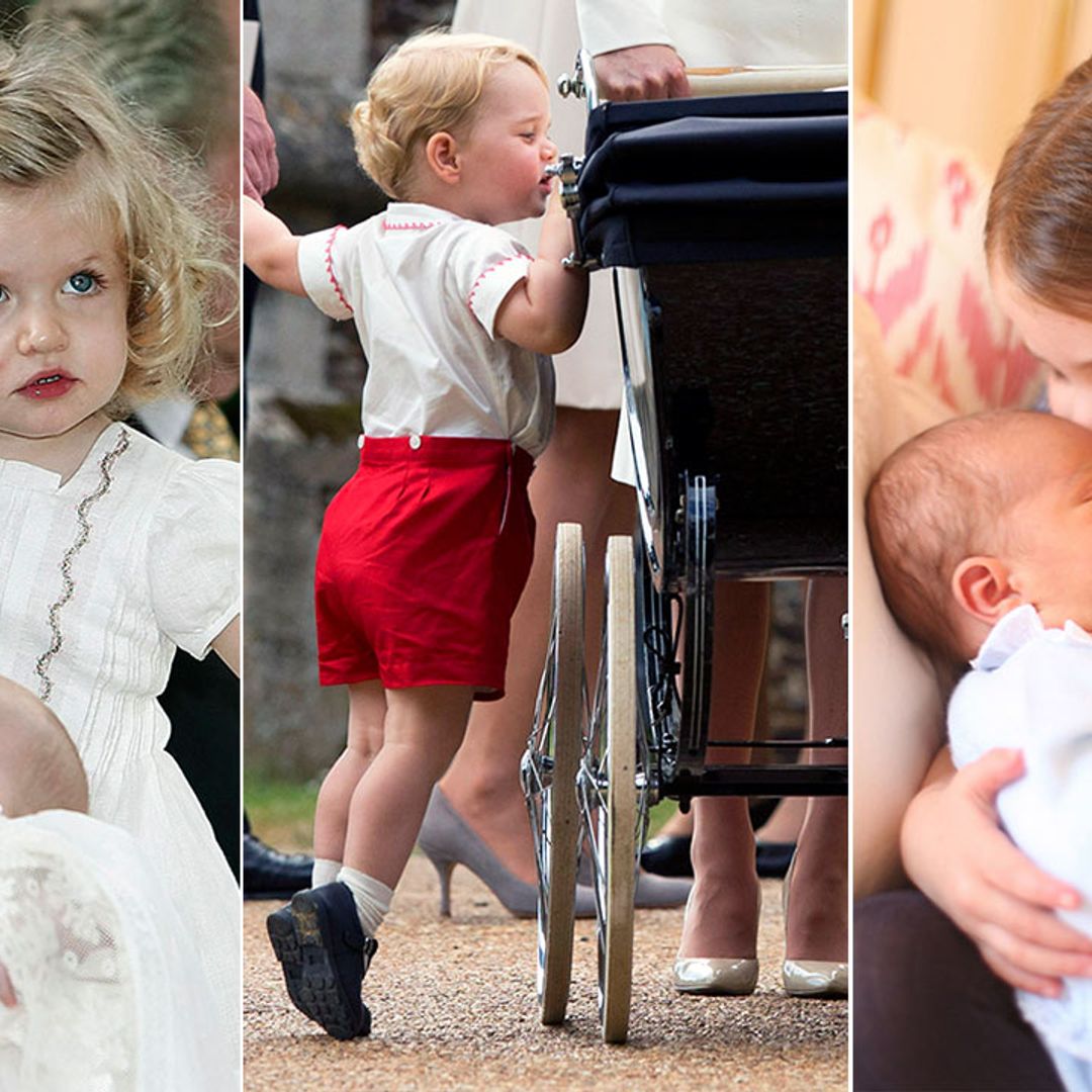 9 photos of royal children with their cute baby siblings