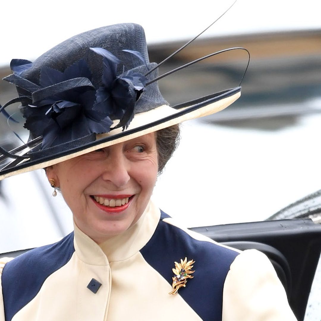 Princess Anne rocks chic neutrals for new appearance with the Queen