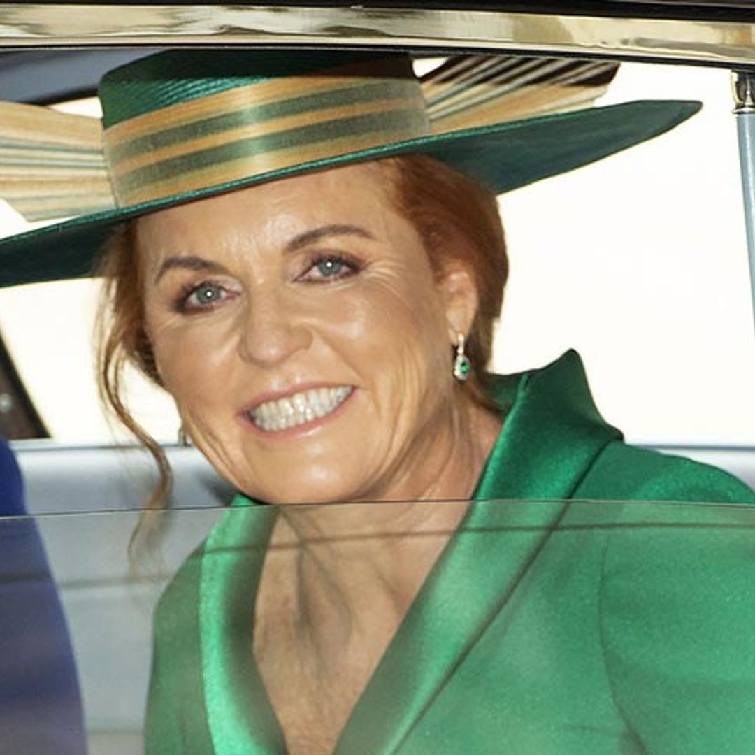 Sarah, Duchess of York's SECOND wedding guest dress is almost as gorgeous as her first