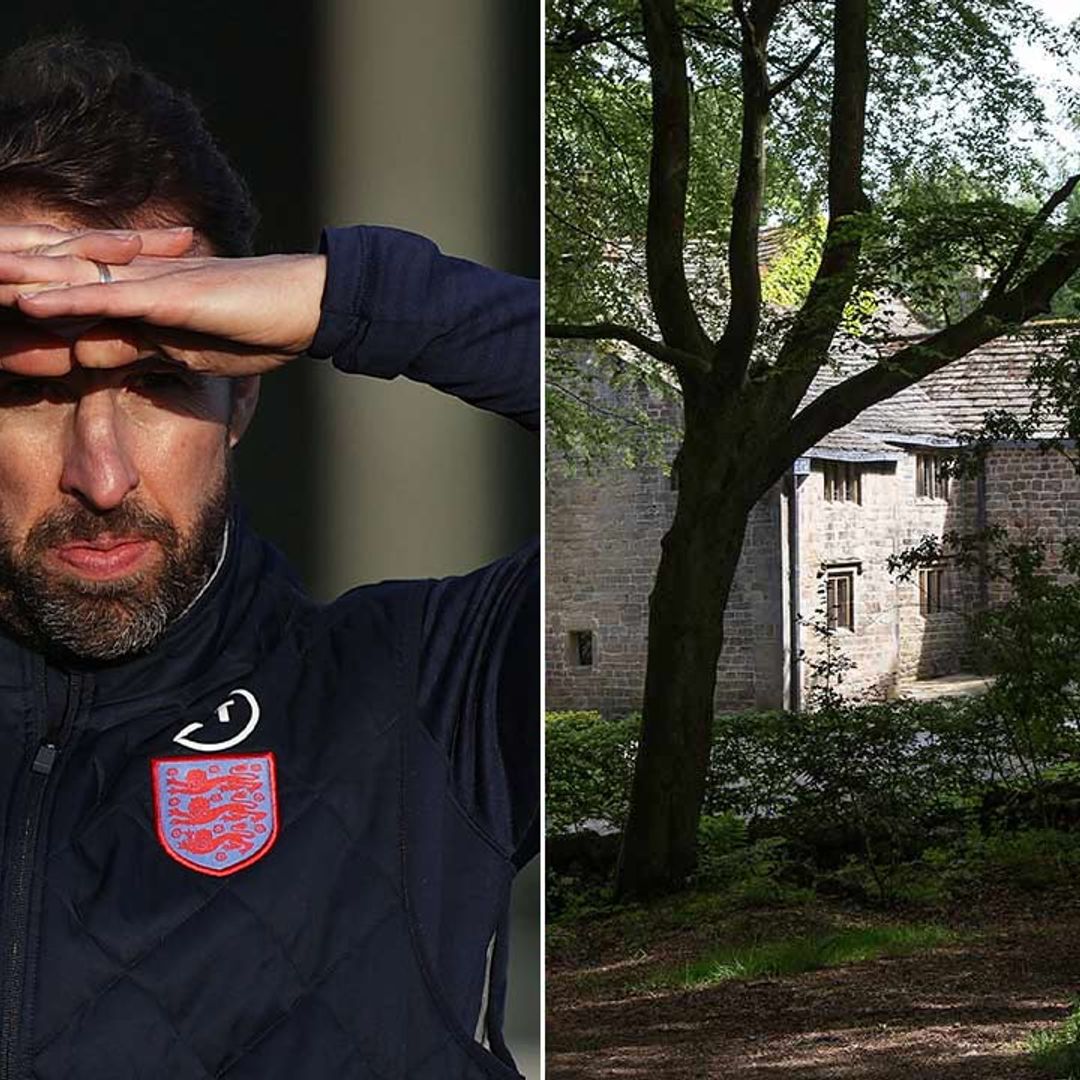 Gareth Southgate's chic living room revealed in unearthed video with Emma Willis