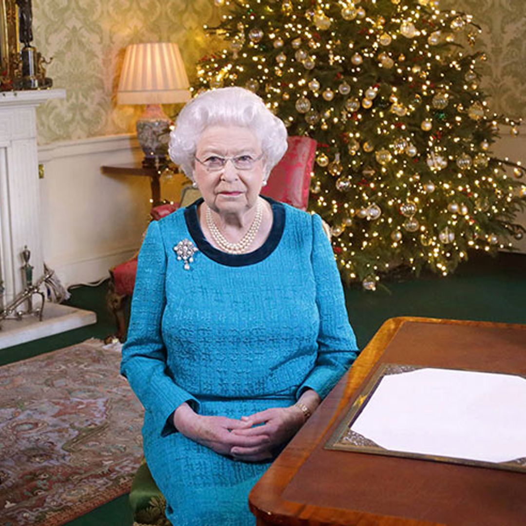 Inside Buckingham Palace at Christmas
