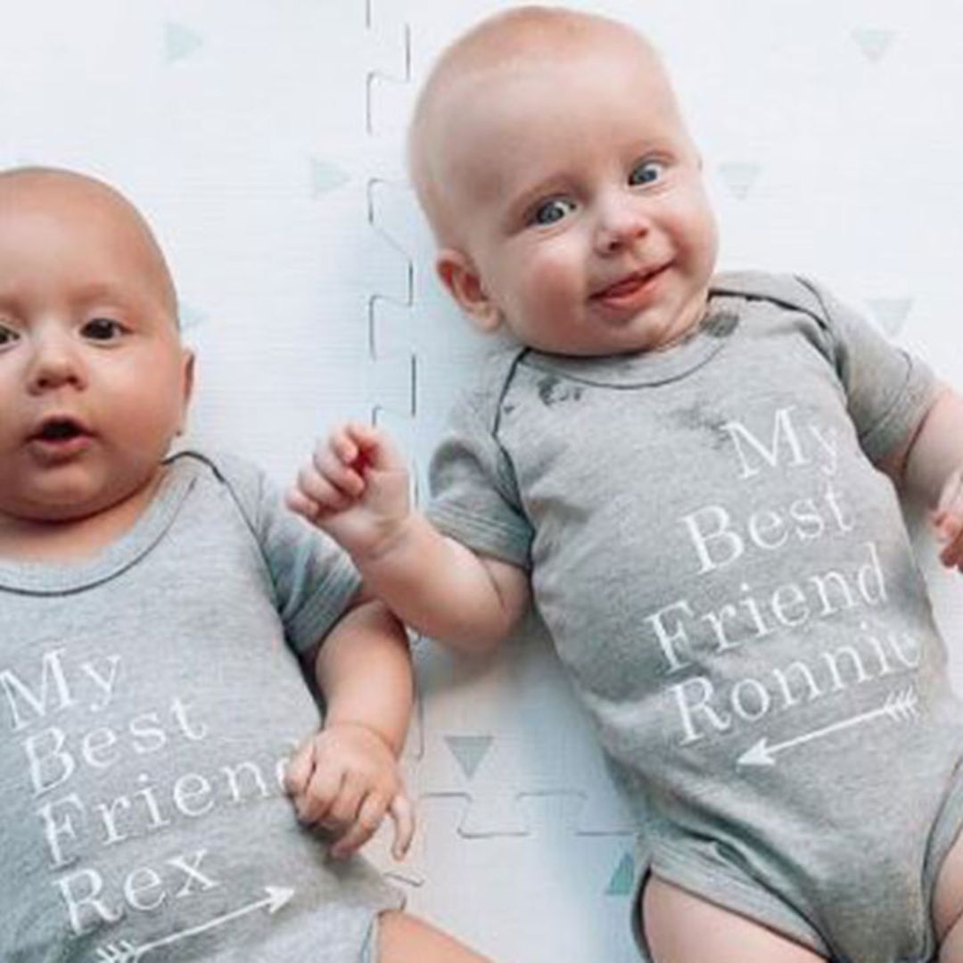 Stacey Solomon reveals baby Rex is BFF's with Mrs Hinch's son Ronnie – and they're even dressing the same!