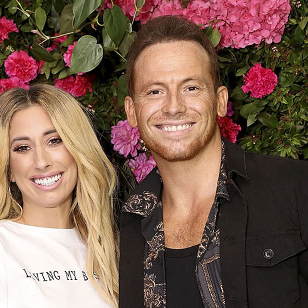 Stacey Solomon shares an emotional message for Joe Swash as he leaves for I'm a Celebrity
