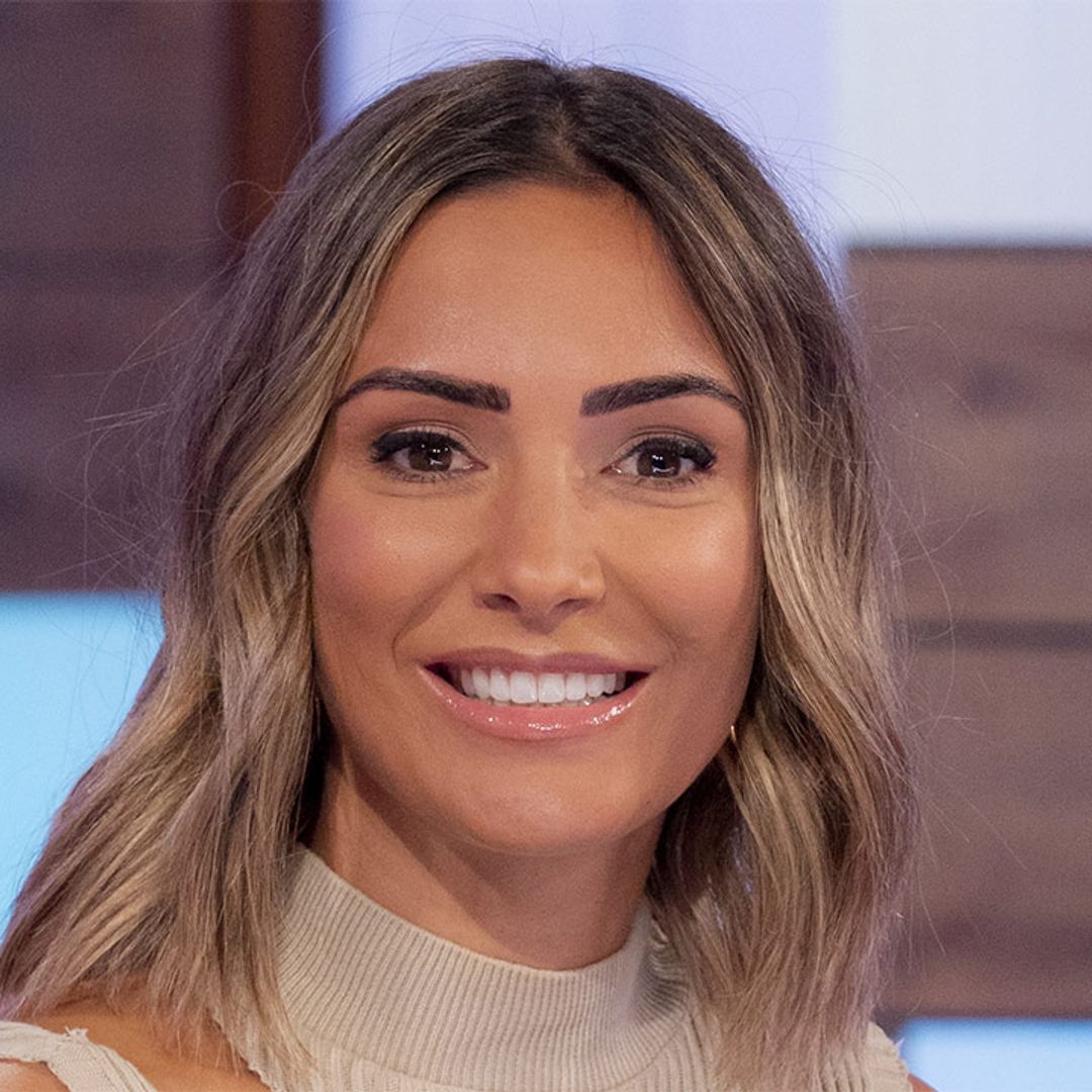 Frankie Bridge stuns on Loose Women with slinky cut-out top - and new eyebrows