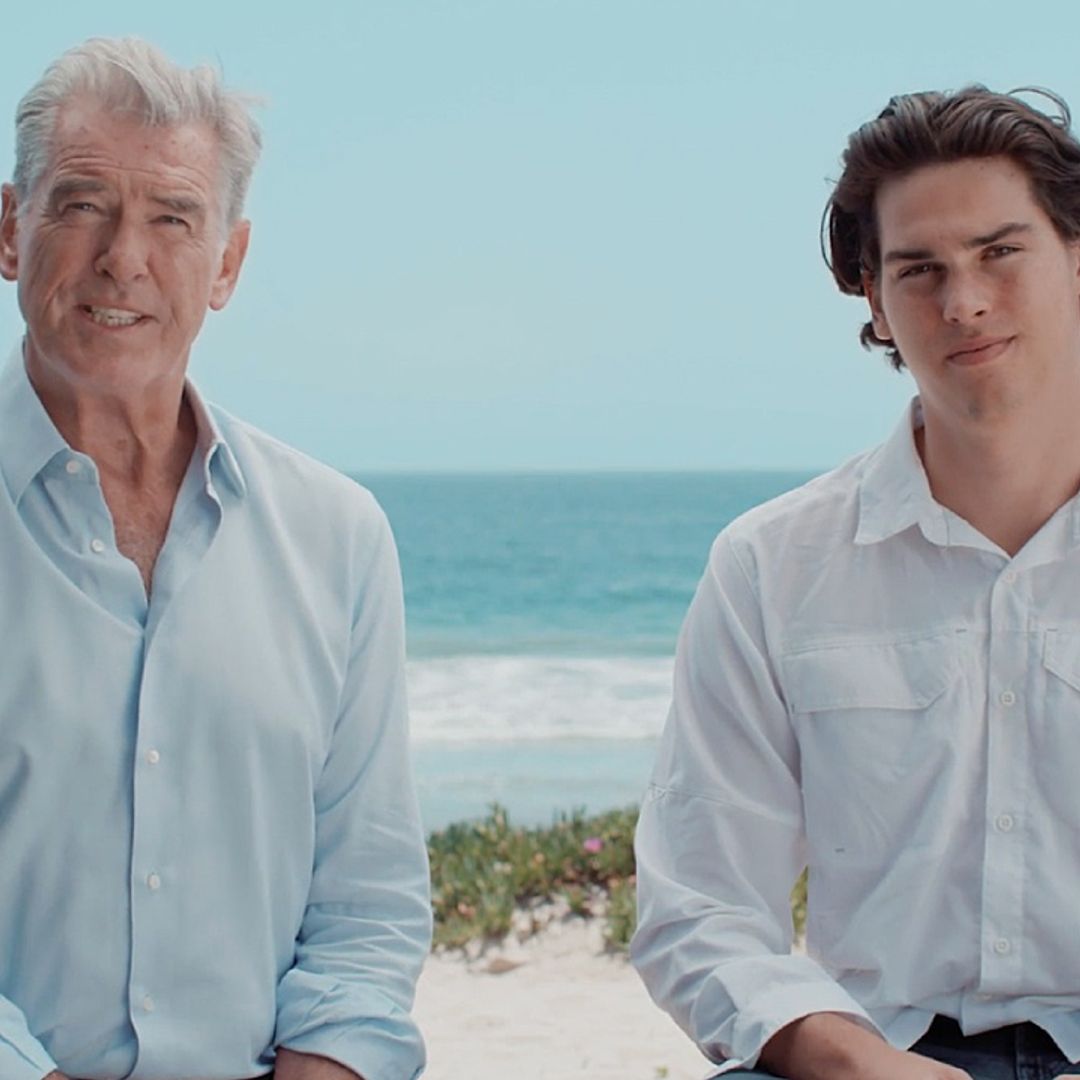 Pierce Brosnan and 21-year-old son Paris share PSA with fans for important cause