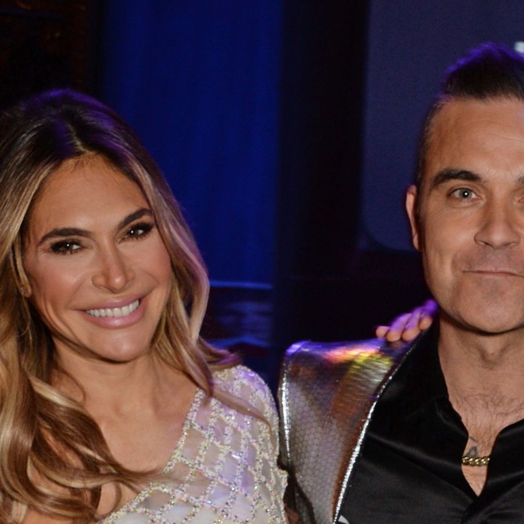 Robbie Williams' wife Ayda Field shares rare photo of oldest kids playing together
